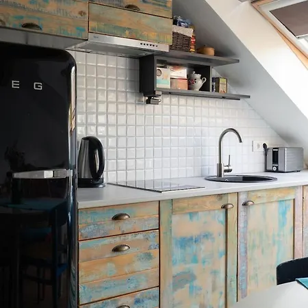 Daire Attic In Old Town Heart Kurpiai *