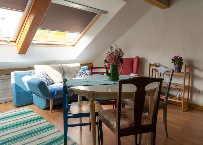 Attic In Old Town Heart Kurpiai Daire Klaipėda